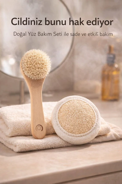 Doğal Yüz Bakım ve Arındırıcı Aydınlatıcı Seti 2 Parça Rutin ürün görseli 1