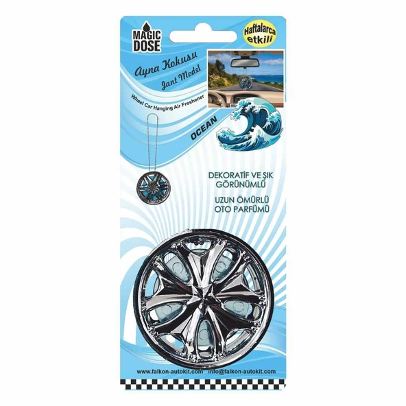 Autokit Magic Dose Jant Model Ayna Kokusu Okyanus FA1-822 ürün görseli 1