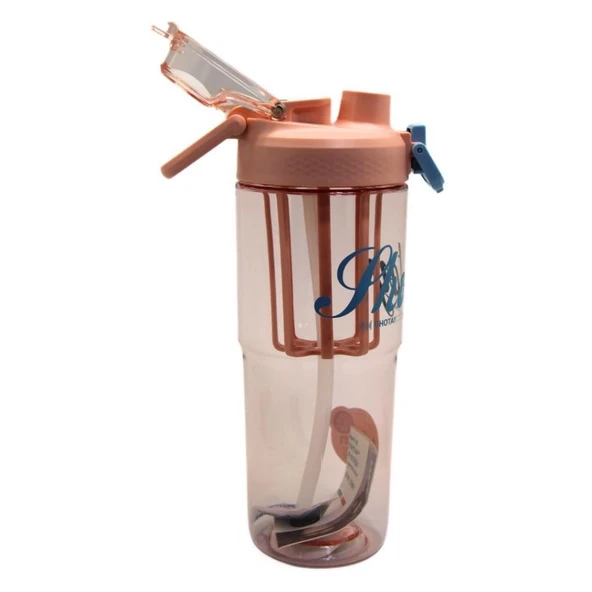 Shotay Class Tritan Bardak Matara 950Ml Somon - Resim 2