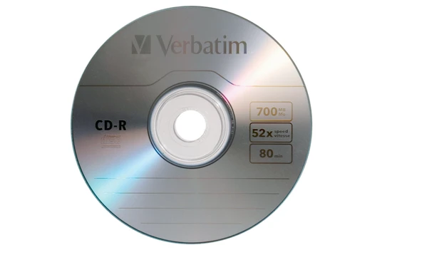 Verbatim CD-R Boş Disk 700MB 80 Dakika Veri ve Müzik için 52X Kaydedilebilir Disk - 5 li Paket ürün görseli 1