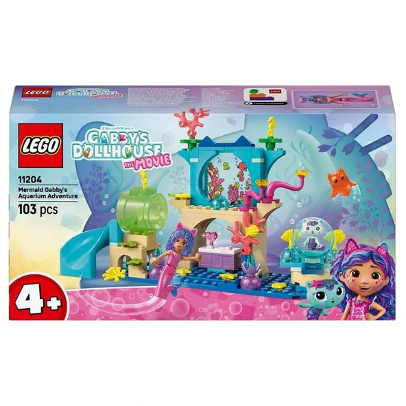 LEGO Gabby’s Dollhouse Deniz Kızı Gabby’nin Akvaryum Macerası 112 ürün görseli 1