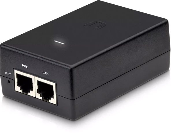 UBNT POE-24-24W-G - UBNT - 24V 1A Gigabit PoE Adaptör ürün görseli 1