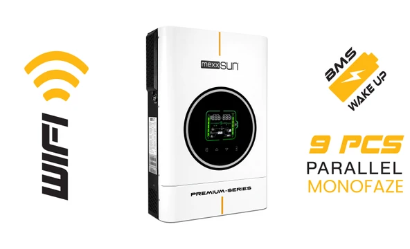 Mexxsun-P4kW - Premium 24V 4kW (Wi-Fi/ Dual Output) ürün görseli 1