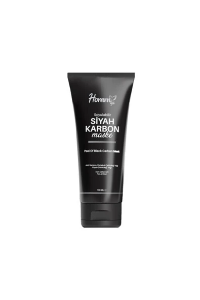 Homm Kozmetik Homm Life Soyulabilir Siyah Karbon Maske 100ml Cb 2205 ürün görseli 1