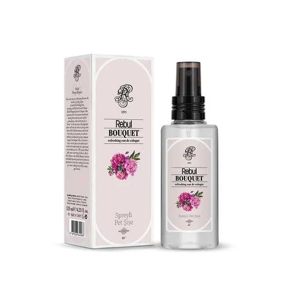 Rebul Bouquet 125 ml Pet Spreyli Kolonya ürün görseli 1