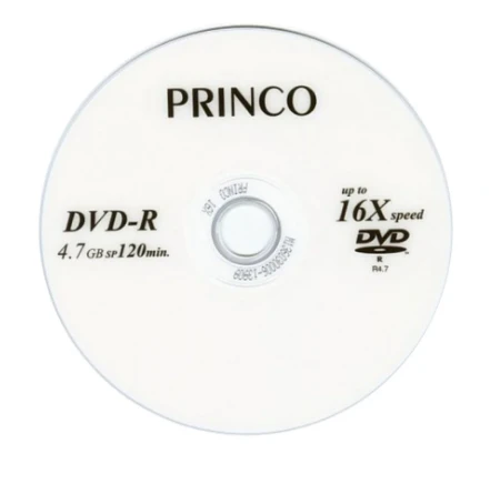 Princo Boş DVD-R 4.7 Gb.120 Min. 5 li paket ürün görseli 1