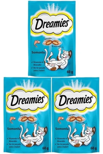 Somonlu Kedi Ödül Maması 60 gr 3 Adet ürün görseli 1