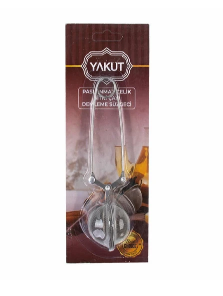 Yakut Bitki Çayı Süzgeci Demlik Küçük YAKUT-12314 0086 ürün görseli 1