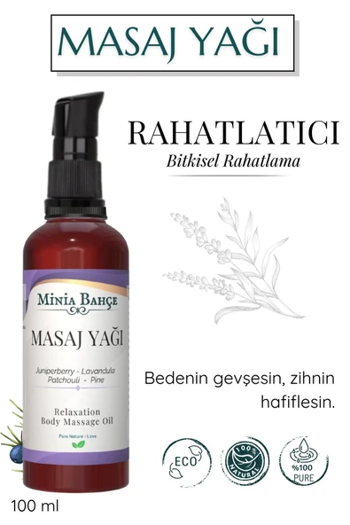 Rahatlatıcı Masaj Yağı, 100ml. %100 Saf,ve Doğal ürün görseli 1