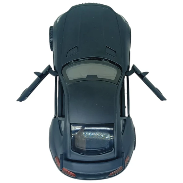 Çek Bırak Metal Arabalar 12 cm - Siyah - Resim 5