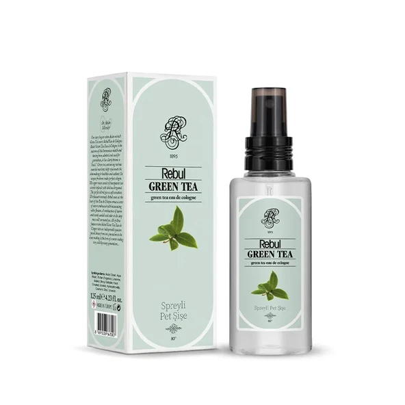 Rebul Green Tea 125 ml Spreyli Kolonya ürün görseli 1