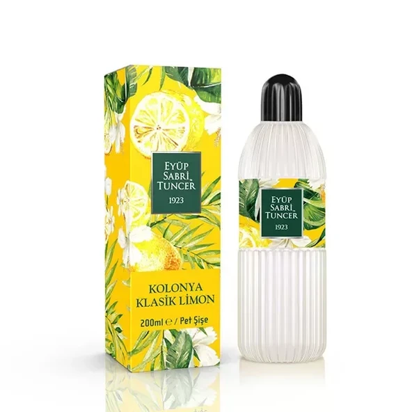 Eyüp Sabri Tuncer Klasik Limon Kolonyası 200 Ml  Pet Şişe ürün görseli 1