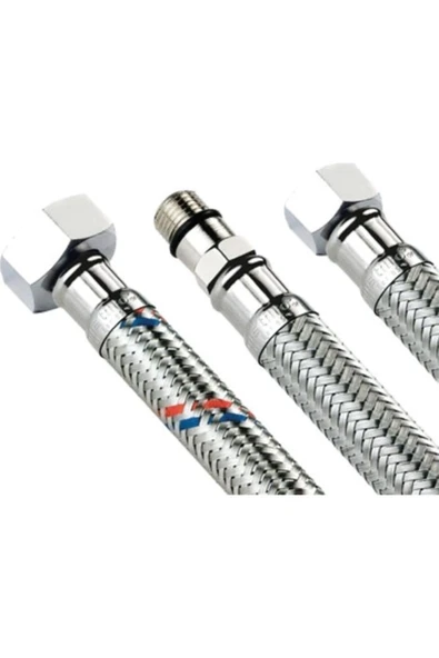 cermix Batarya Flex Hortum 3/8-m10 2 Şer Adet 50-70 cm 2 Adet ürün görseli 1