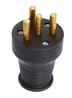 BYLION 3X25A 3P+E 25A TRİFAZE ERKEK FİŞ ürün görseli 1