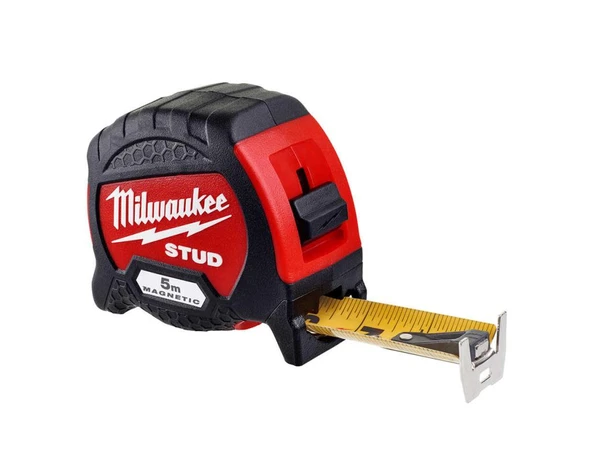 Milwaukee Stud Manyetik Şerit Metre Gen2 5m ürün görseli 1