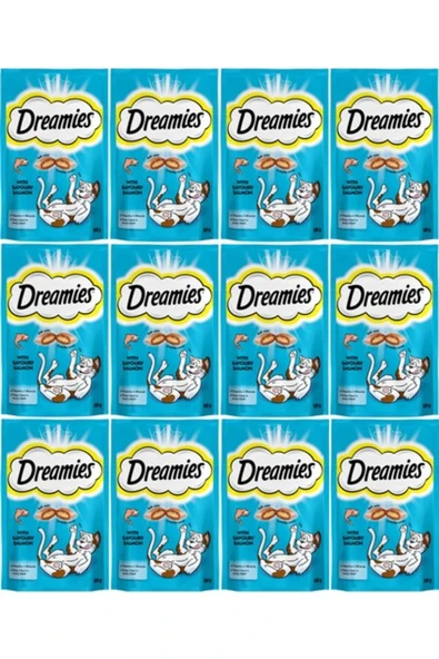 Whiskas Somonlu Kedi Ödül Maması 60 gr x 12 Adet ürün görseli 1