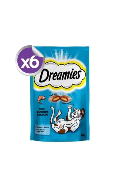 Whiskas Somonlu Kedi Ödül Maması 60 gr x 6 Adet ürün görseli 1