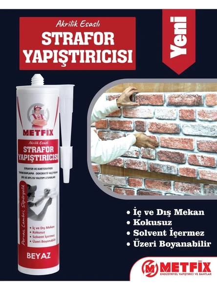 METFIX STRAFOR YAPISTIRICI 310 ML - Resim 3