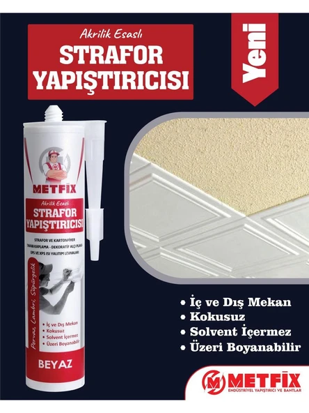 METFIX STRAFOR YAPISTIRICI 310 ML - Resim 4
