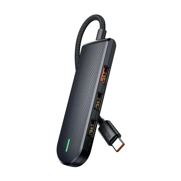 MCDODO HU-1430 5 in 1 Type-C Çoklayıcı (USB3.0x1+USB2.0x2+SD-TF Card Slotx1)- Gri ürün görseli 1