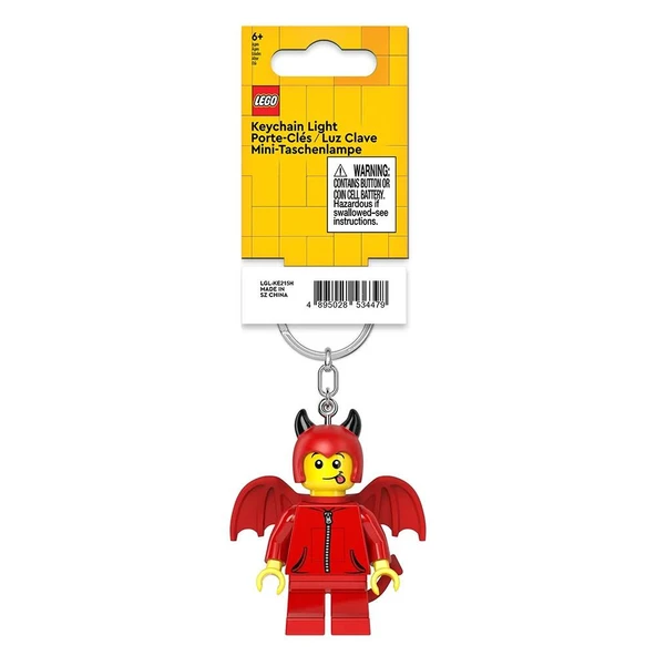 LEGO Minifigures KE215H Cute Little Devil Led Key Chain ürün görseli 1