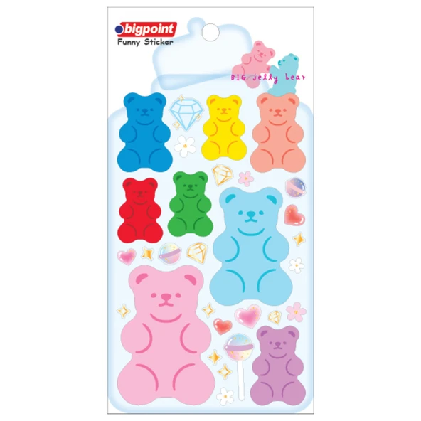 Bigpoint Sticker Büyük Jole Ayıları x 15 Adet ürün görseli 1