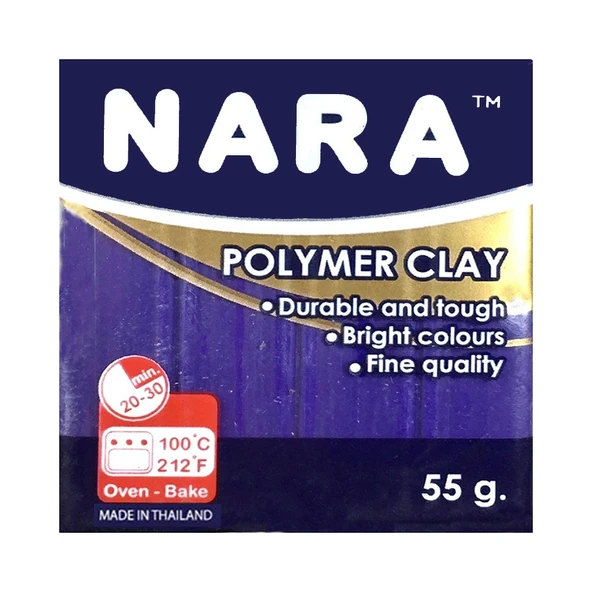 Nara Polimer Kil 55 Gram PM20 Indigo x 6 Adet ürün görseli 1