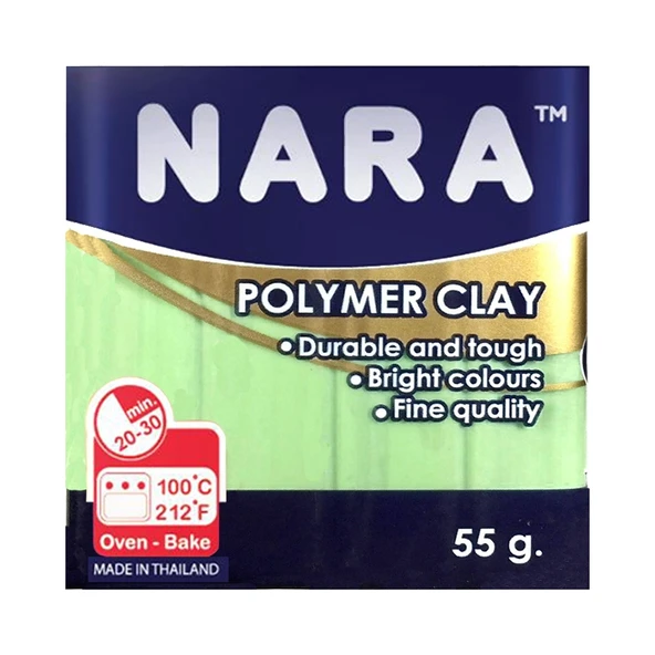 Nara Polimer Kil 55 Gram PM42 Pastel Green x 6 Adet ürün görseli 1