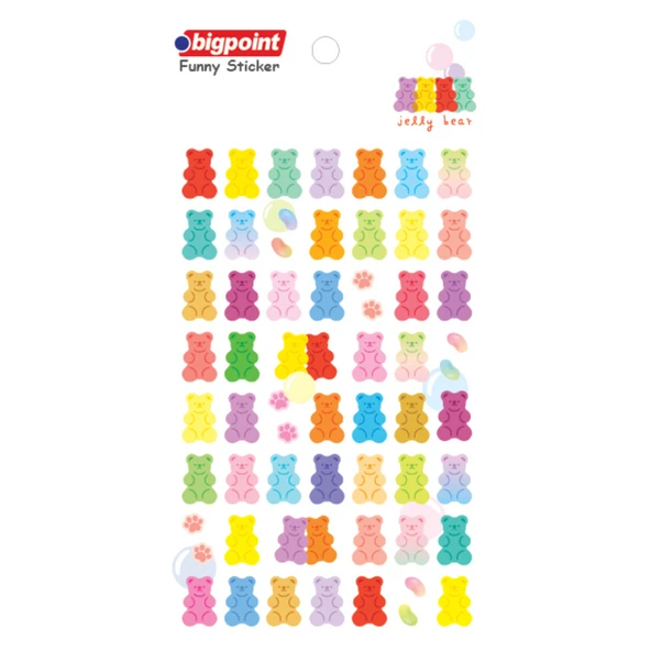 Bigpoint Sticker Jole Ayıları x 15 Adet ürün görseli 1