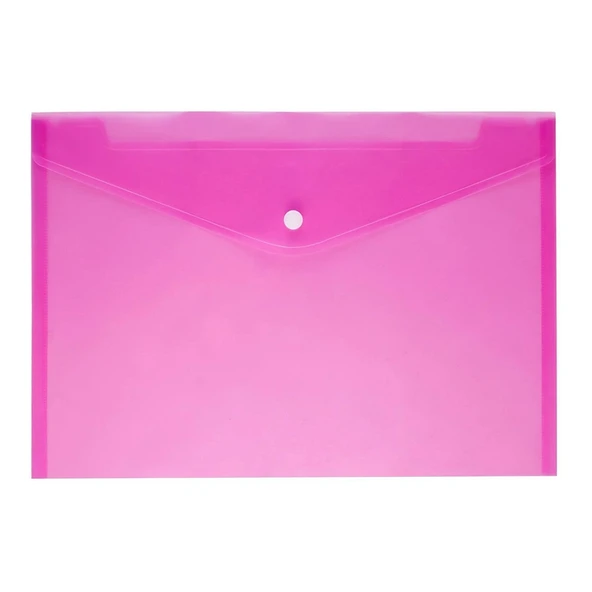 Lotte Çıtçıtlı Dosya A4 Pembe x 24 Adet ürün görseli 1