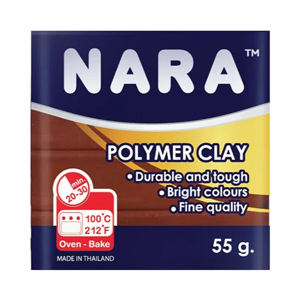 Nara Polimer Kil 55 Gram PM46 Brown x 6 Adet ürün görseli 1