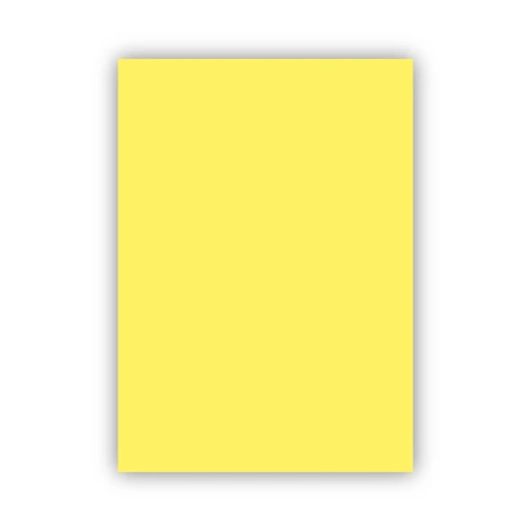 Bigpoint Fon Kartonu 50x70cm 120 Gram Sarı x 100 Adet ürün görseli 1
