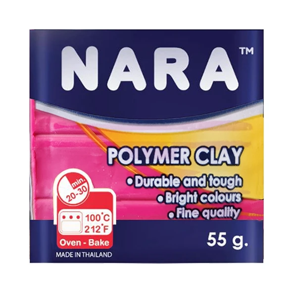 Nara Polimer Kil 55 Gram PM30 Magenta x 6 Adet ürün görseli 1