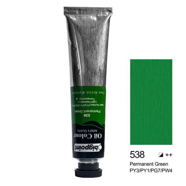 Bigpoint Yağlı Boya 45 ml Permanent Green 538 x 6 Adet ürün görseli 1