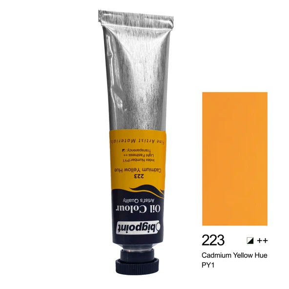Bigpoint Yağlı Boya 45ml Cadmium Yellow Hue 223 x 6 Adet ürün görseli 1