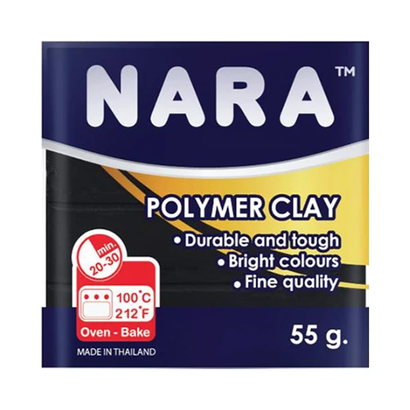 Nara Polimer Kil 55 Gram PM24 Black x 6 Adet ürün görseli 1