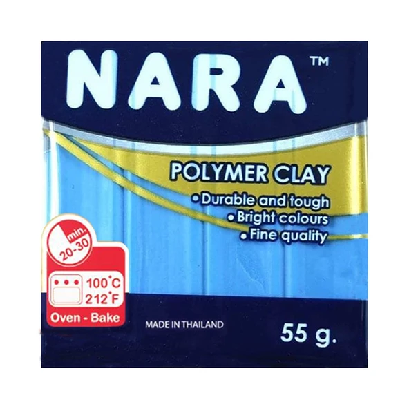 Nara Polimer Kil 55 Gram PM07 Baby Blue x 6 Adet ürün görseli 1