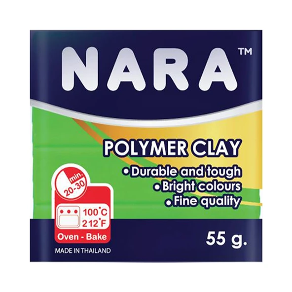 Nara Polimer Kil 55 Gram PM53 Neon Green x 6 Adet ürün görseli 1