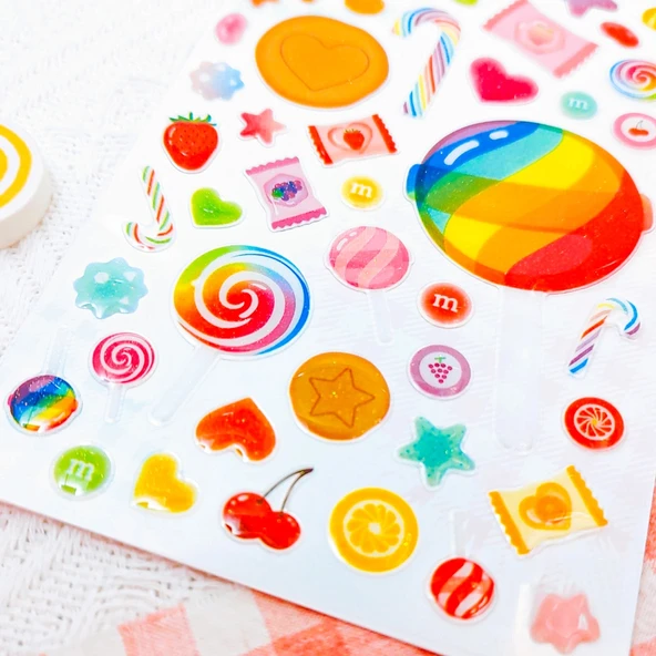 Bigpoint Sticker Şekerler x 15 Adet - Resim 2