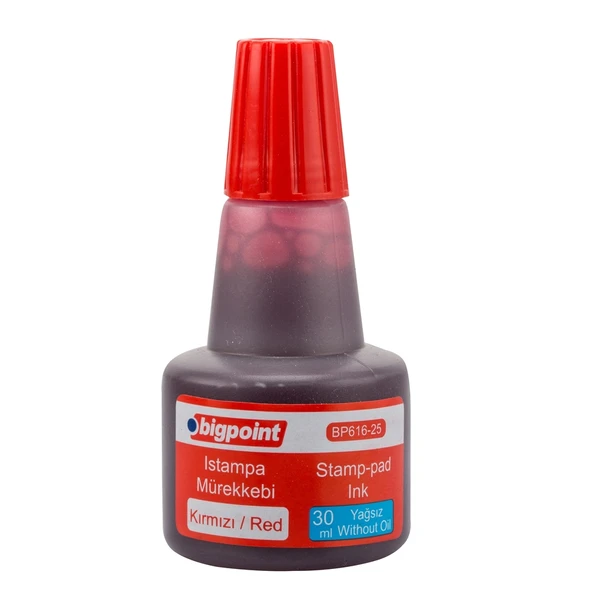 Bigpoint Istampa Mürekkebi 30 ml Kırmızı x 12 Adet ürün görseli 1