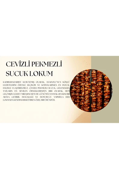 Cevizli Sucuk 500 GR - Resim 2