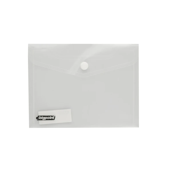 Bigpoint Çıtçıtlı Dosya A6 Şeffaf x 12 Adet ürün görseli 1