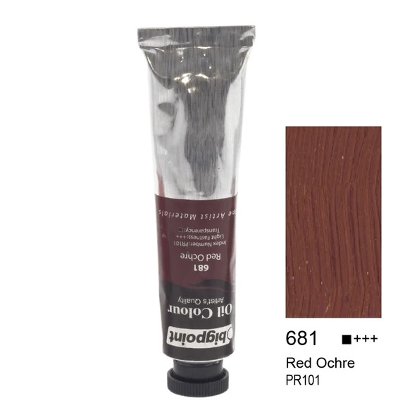 Bigpoint Yağlı Boya 45 ml Red Ochre 681 x 6 Adet ürün görseli 1