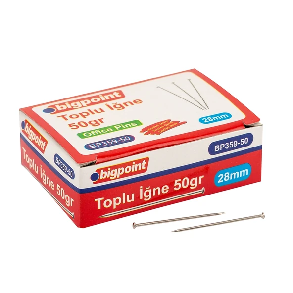 Bigpoint Toplu İğne 50 Gram x 10 Adet ürün görseli 1