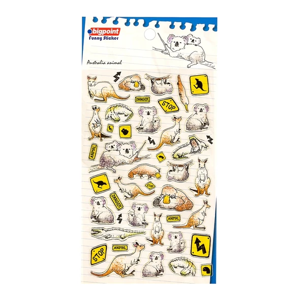 Bigpoint Sticker Kangrular x 15 Adet ürün görseli 1