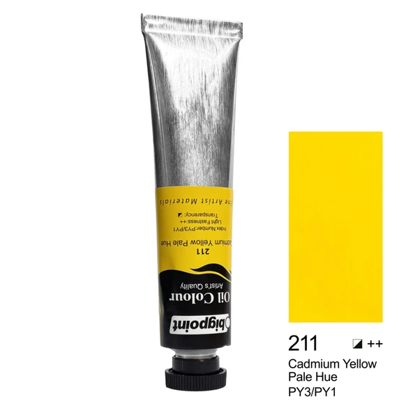Bigpoint Yağlı Boya 45 ml Cadmium Yellow Pale Hue 211 x 6 Adet ürün görseli 1