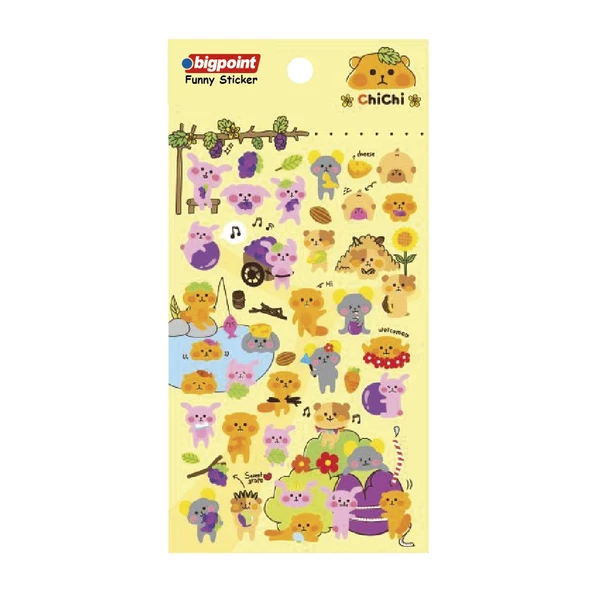 Bigpoint Sticker Chichi x 15 Adet ürün görseli 1