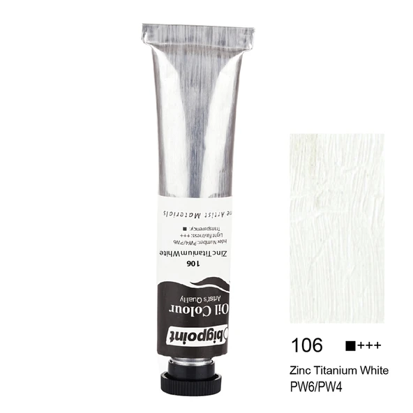 Bigpoint Yağlı Boya 45 ml Zinc Titanium White 106 x 6 Adet ürün görseli 1