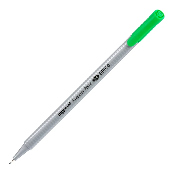 Bigpoint Fineliner Yeşil x 10 Adet - Resim 2