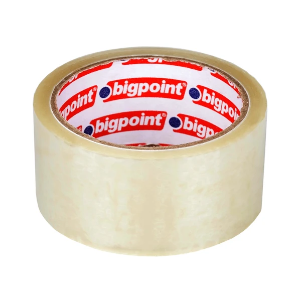 Bigpoint Koli Bandı 45 mm x 40 m Şeffaf x 6 Adet ürün görseli 1